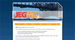 Desktop Screenshot of jegmc.com